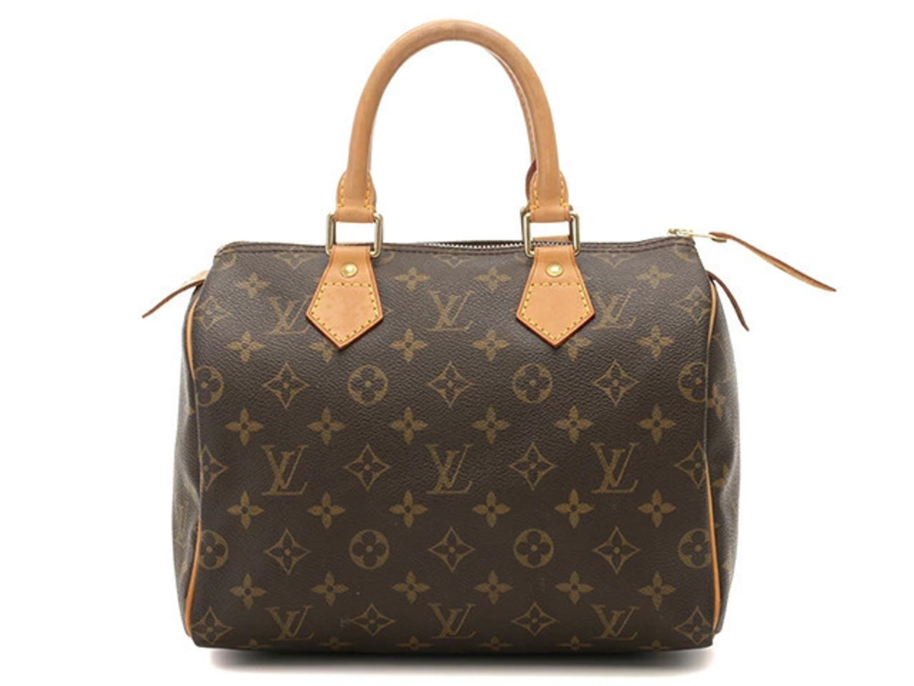Louis Vuitton Speedy Monogram Handbag Brown